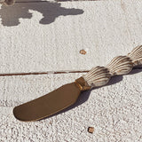 Saide - White Shell Cheese Knife