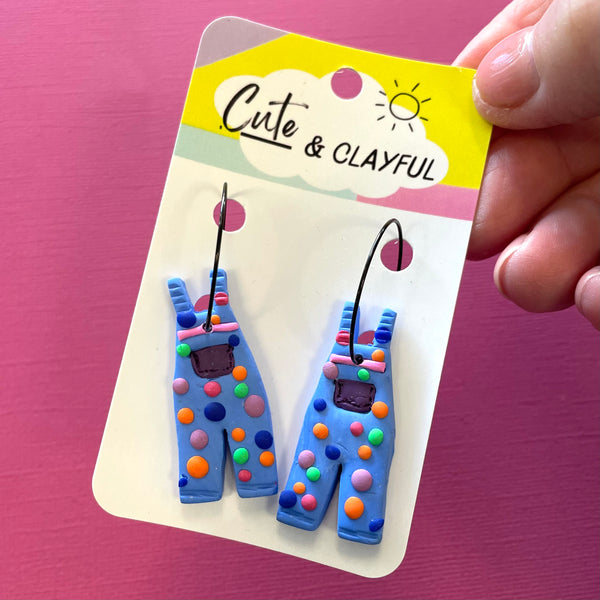 Cute and Clayful - Overalls: Spots