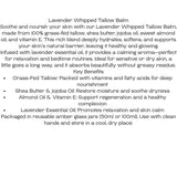 Bare Soap & Body - Tallow Balm 50ml Lavender