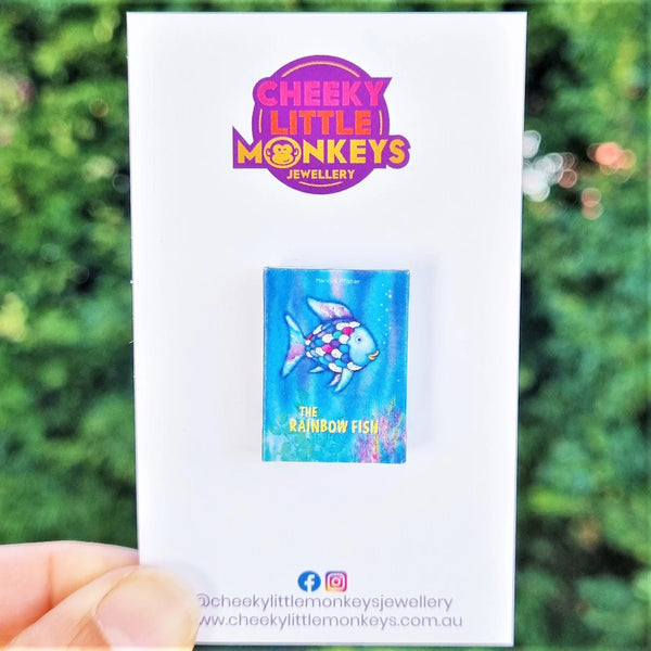 Cheeky Little Monkeys - Brooch: Rainbow Fish