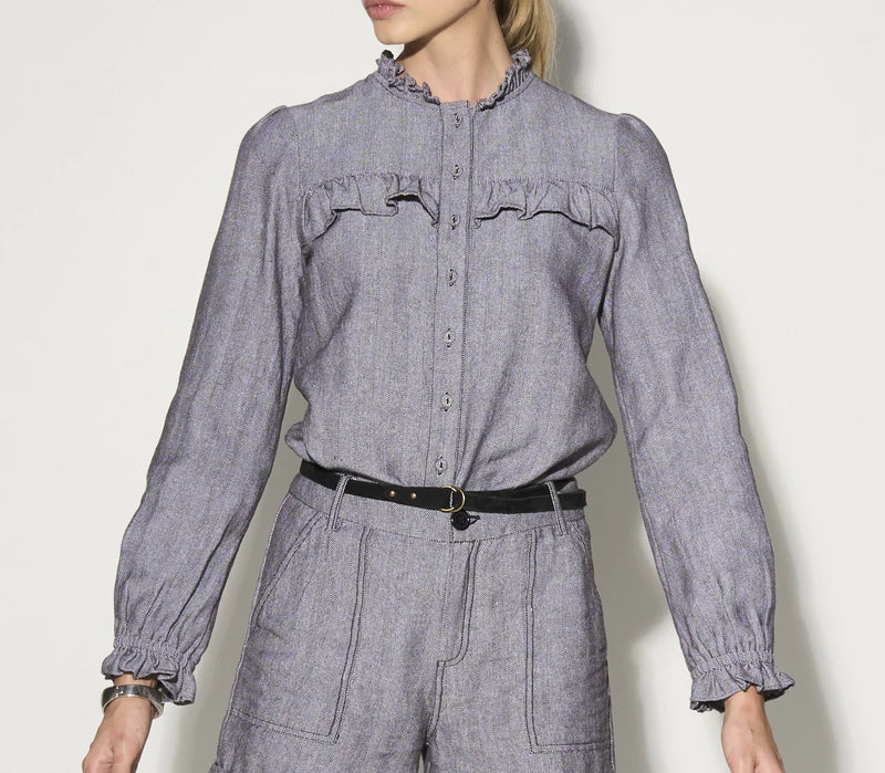 Gild the Label- Cezanne Herringbone Shirt