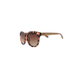 MRV - Sustainable Sunglasses - Eco Bamboo Geobay ROUND leopard