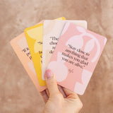 Reset Your Mindset Mantras and Affirmations Card Deck