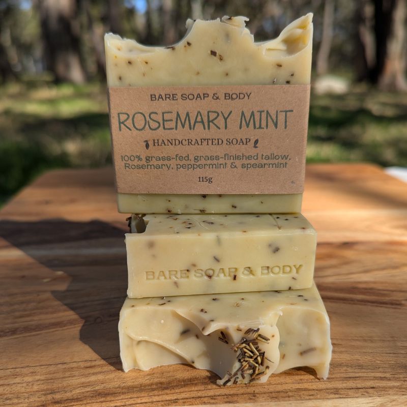 Bare Soap & Body - Rosemary Mint Soap
