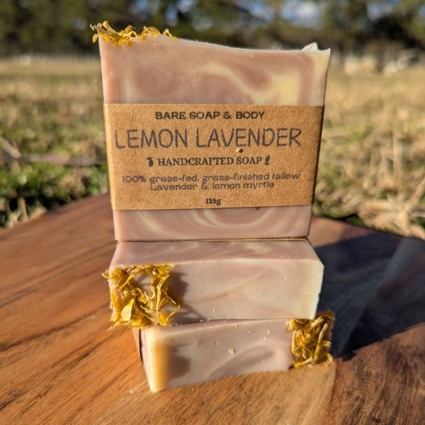 Bare Soap & Body - Lemon Lavender Soap