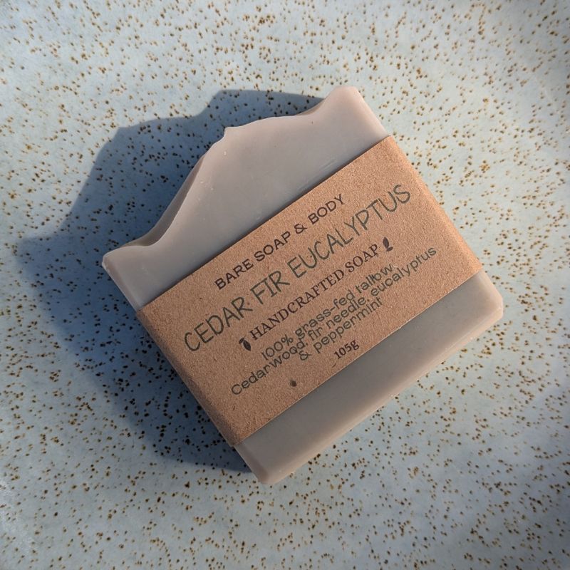 Bare Soap & Body - Cedar Fir Eucalyptus Soap