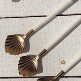 Saide - Gold Clam Shell Spoon