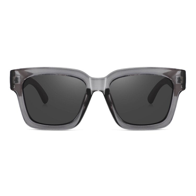 Sustainable Sunglassess - Flinders Bay Eco Bamboo Transparent Grey