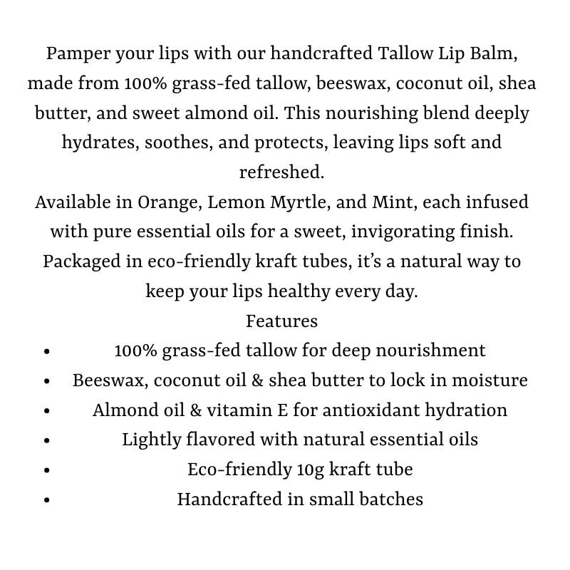 Bare Soap & Body - Lip Balm Sweet Orange