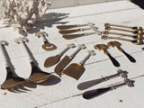 Saide - White Palm Tree Cheese Knife Set