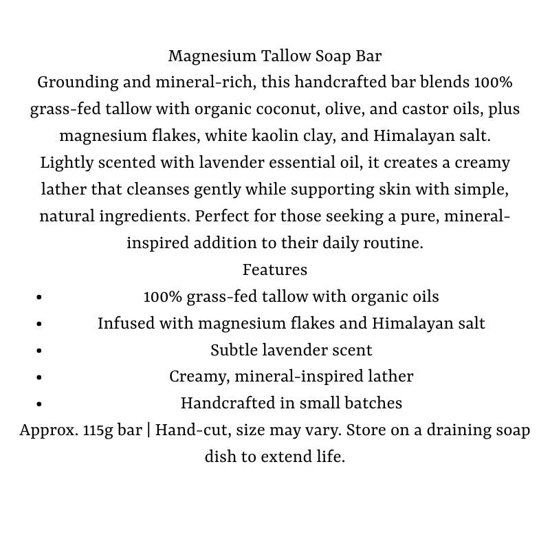 Bare Soap & Body - Magnesium Soap