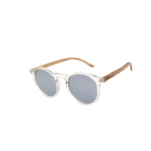 MRV - Sustainable Sunglasses - Eco Bamboo Coral Bay - Transparent