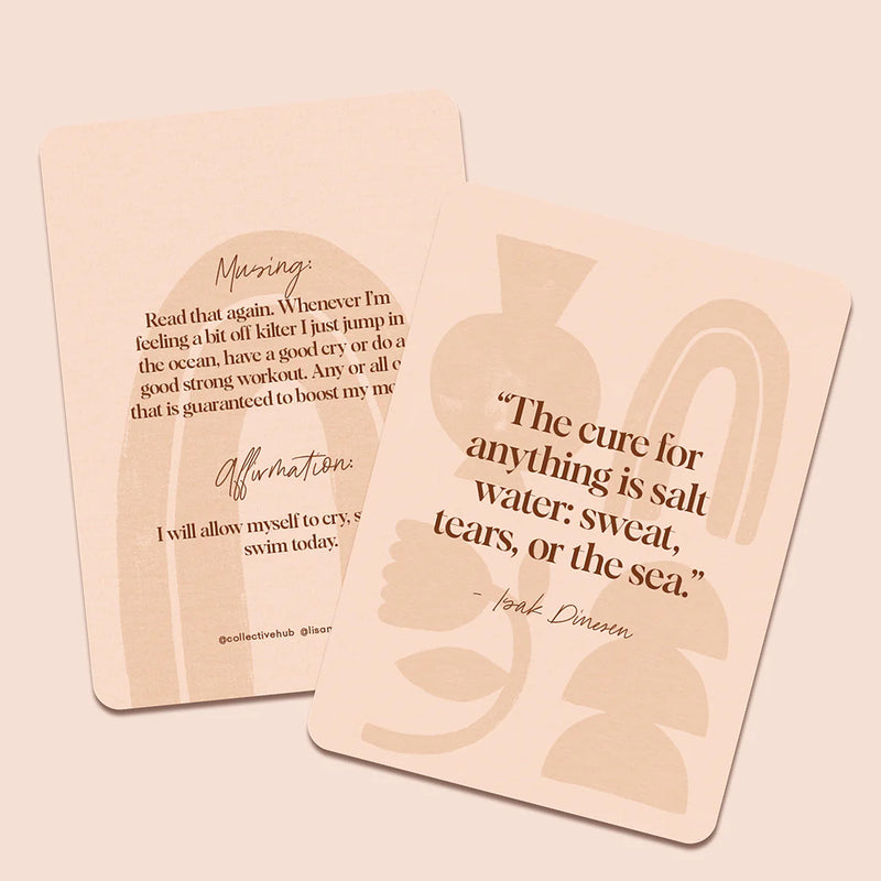 Reset Your Mindset Mantras and Affirmations Card Deck