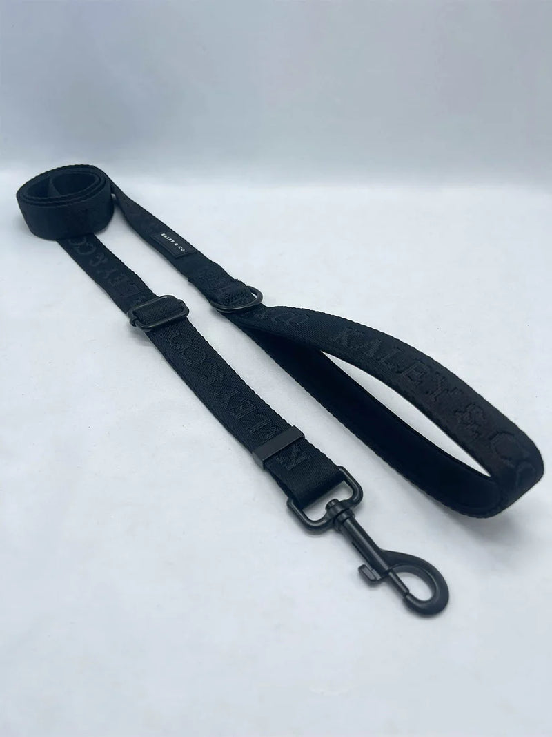 Kaley & Co - Adjustable Length Lead - Signature Black