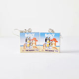 Cheeky Little Monkeys - Bluey Earrings