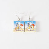 Cheeky Little Monkeys - Bluey Earrings