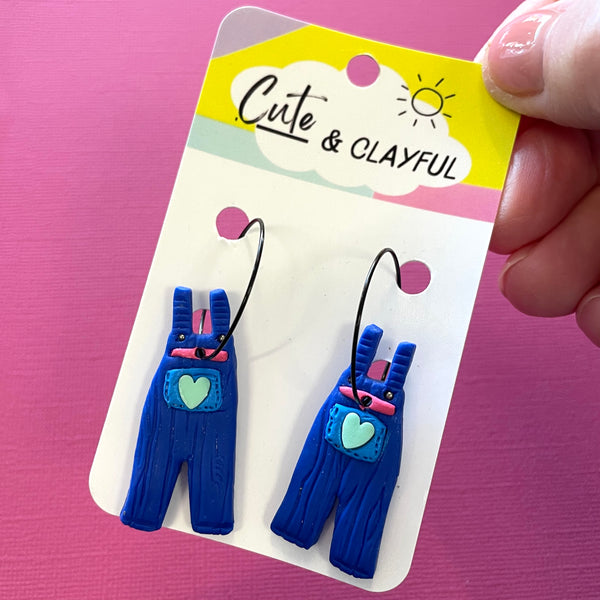 Cute and Clayful - Overalls: Hearts