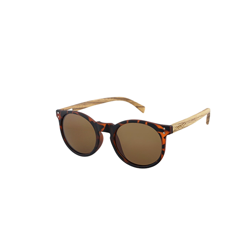 MRV - Sustainable Sunglasses - Eco Bamboo Coral Bay Leopard