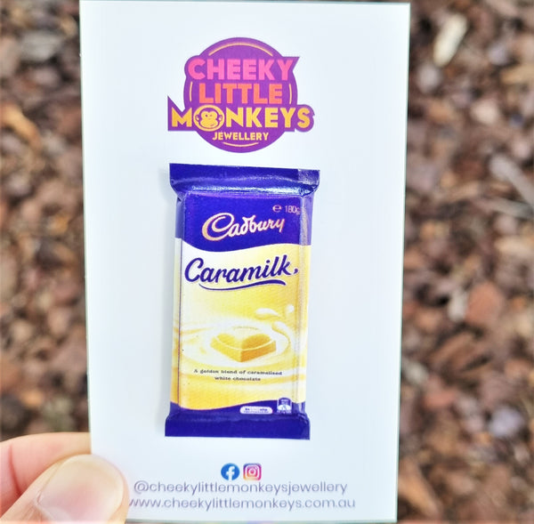 Cheeky Little Monkeys - Brooch: Caramilk