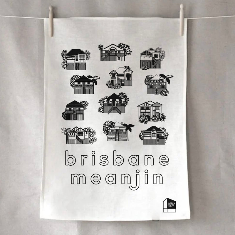 Debra Hood - Queenslander Tea Towels
