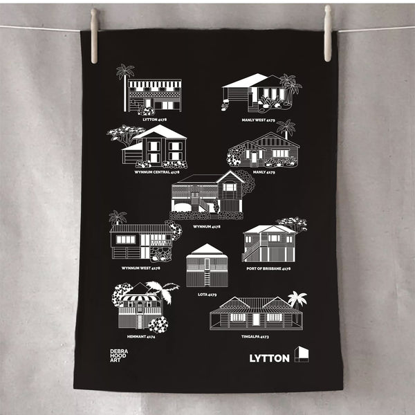 Debra Hood - Queenslander Tea Towels