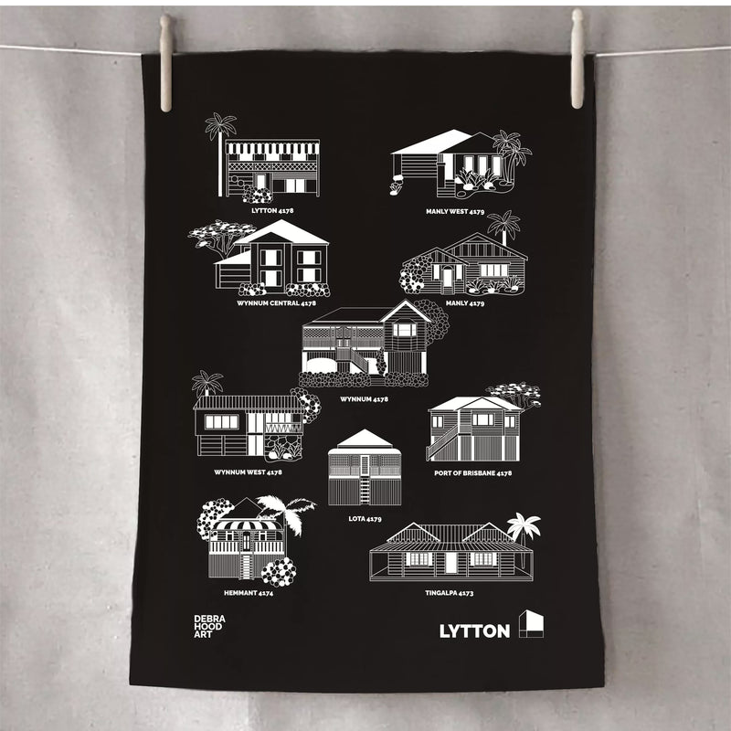 Debra Hood - Queenslander Tea Towels