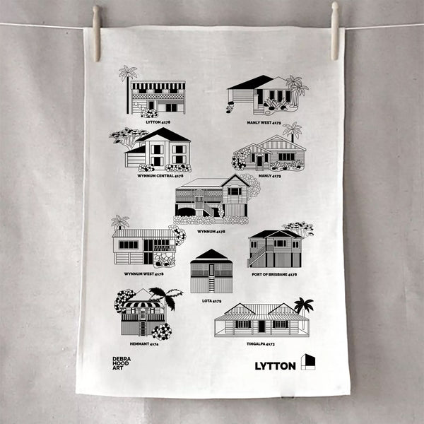 Debra Hood - Queenslander Tea Towels