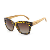 MRV - Sustainable Sunglasses -  Eco Bamboo GeoBay TIger