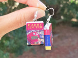 Cheeky Little Monkeys - Harry Potter & the Philosopher's Stone Book Earrings