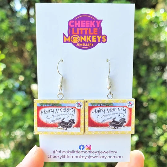 Hairy Maclary earrings
