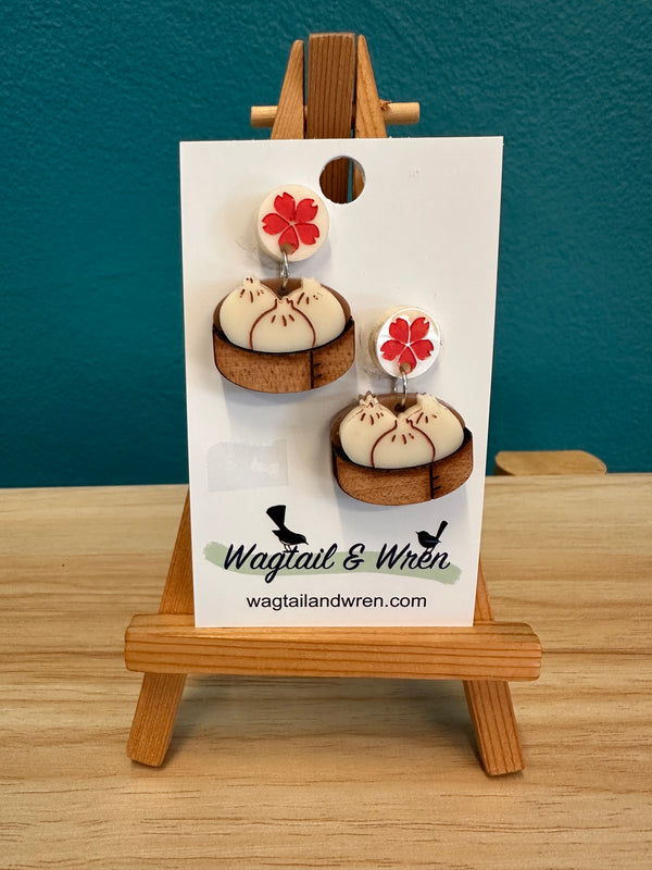 Wagtail and Wren - Dangle Earrings Dumpling Bowl