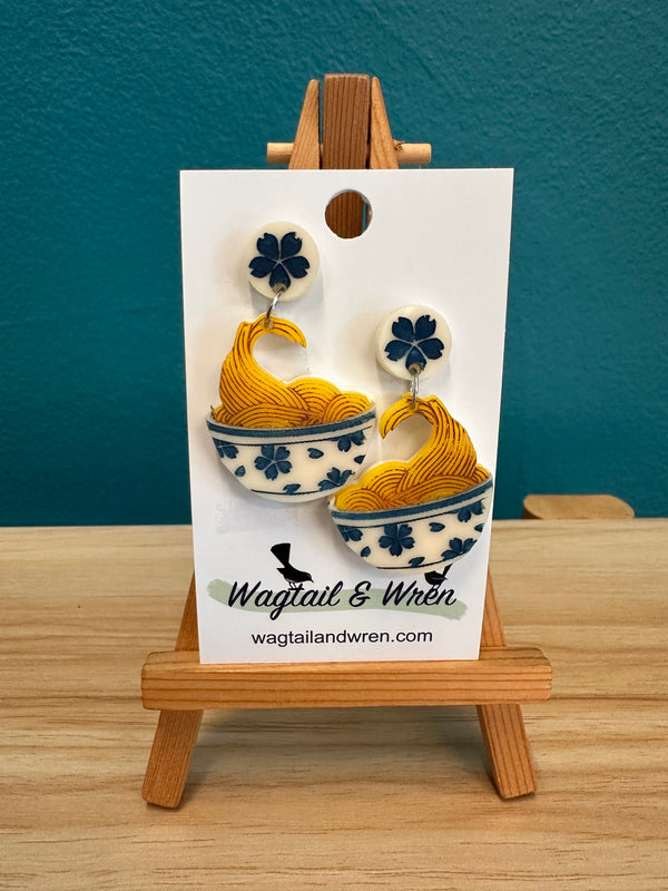 Wagtail and Wren - Dangle Earrings Noodle Bowl