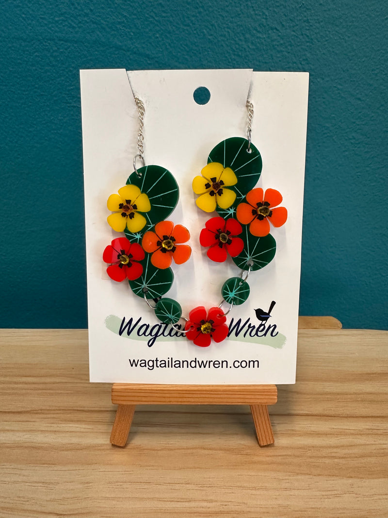 Wagtail and Wren - Necklace Nasturtium