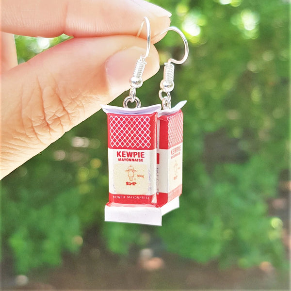 Cheeky Little Monkeys - Kewpie Mayonnaise Earrings