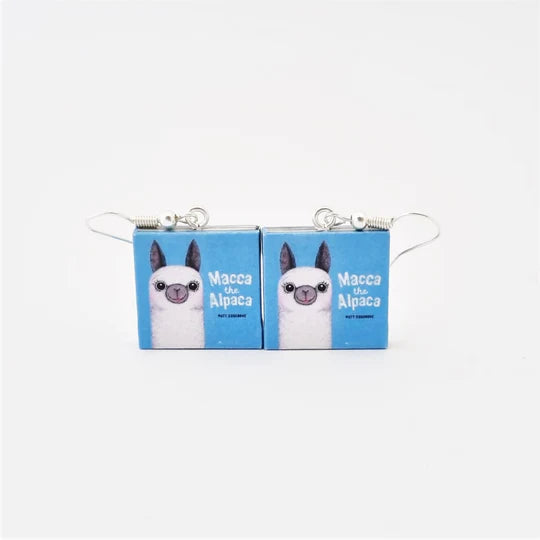 Macca the Alpaca earrings