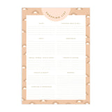 Saide - Suns A5 Shopping List Magnet Notepad