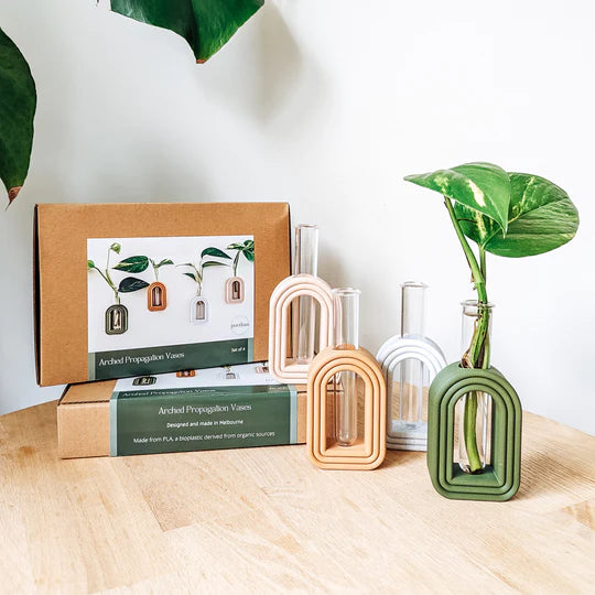 POETHAN - Arched Vases Boxed Set of 4