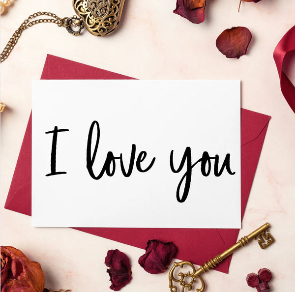 Alfie & Alice - Greeting Card 'I Love You'