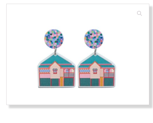 Debra Hood - Queenslander Earrings 'Corinda Cutie'