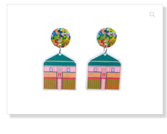 Debra Hood - Queenslander Earrings 'Kinky Kedron'