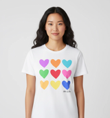 Alfie & Alice - Love You, Mean It - women's tee (white)