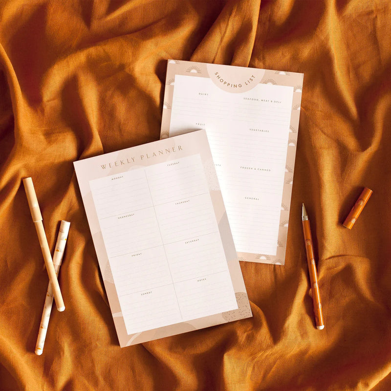 Suns A5 Shopping List Magnet Notepad