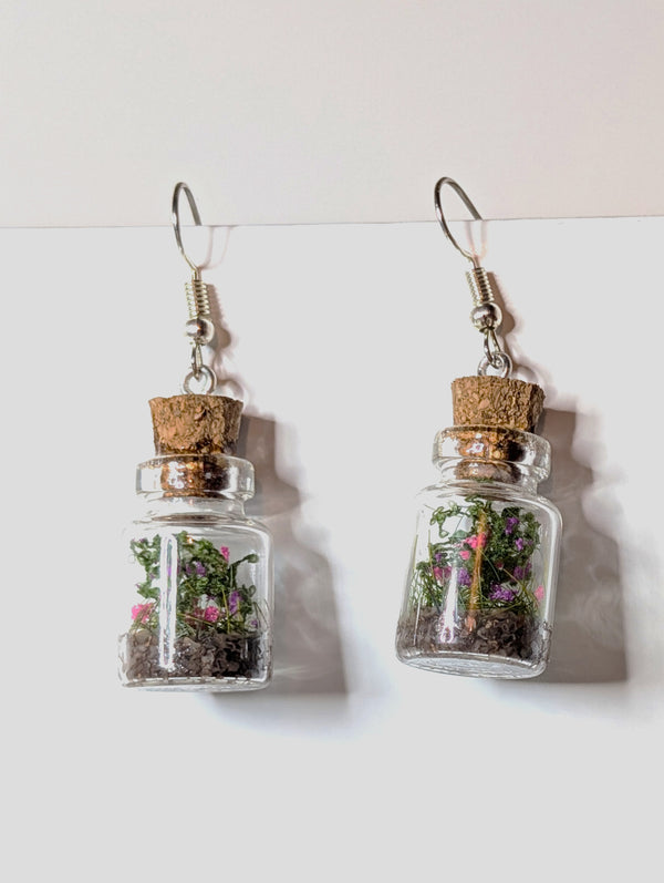 Amazing Rare Things - Terrarium Earrings