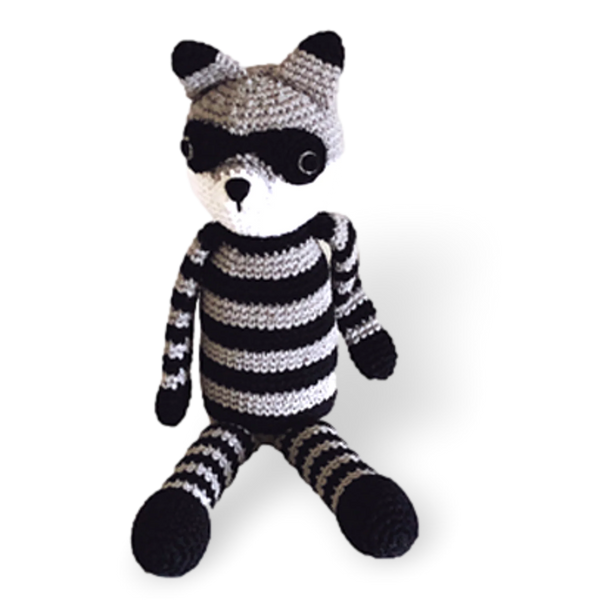 Samana - Racoon Rattle Toy