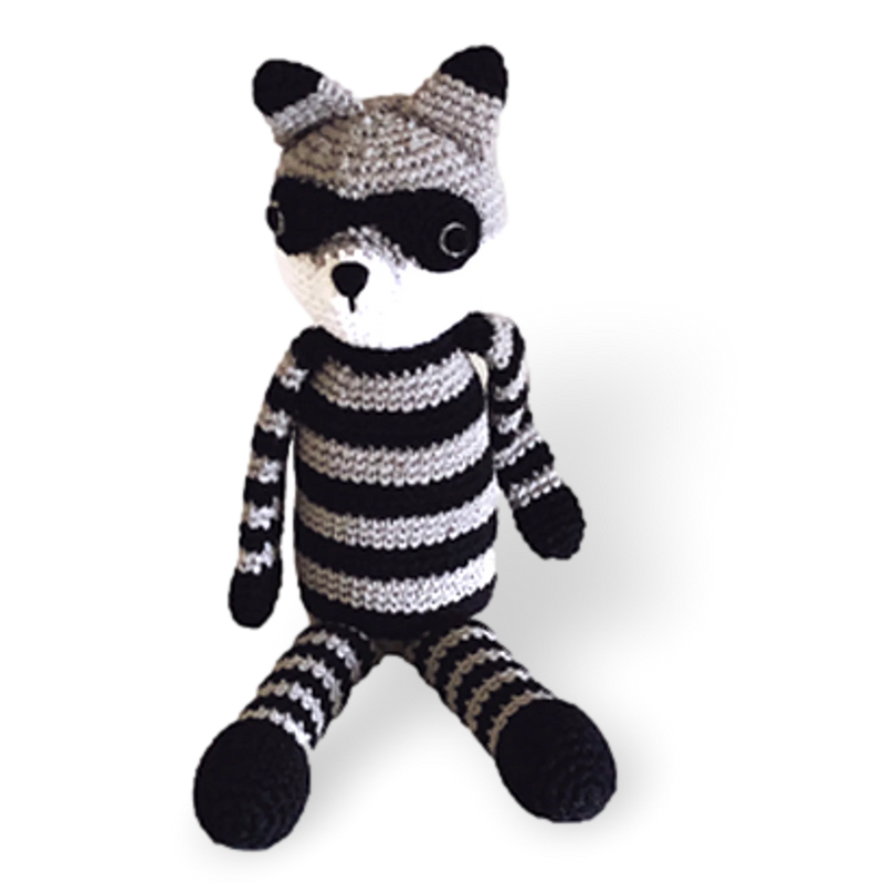 Racoon Rattle Toy