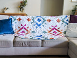 Colour Me Cosy - Handmade Quilt 'Boho Dreams' - 150cm x 150cm