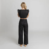 Black Linen Pants