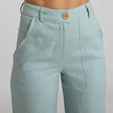 Miss Jane - Sage Linen Pants