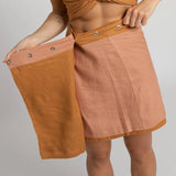 Miss Jane - Dusty Pink Linen Skirt