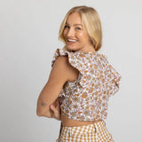 Miss Jane - Boho Cotton Crop Top
